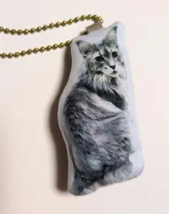 大地真央　猫　キーホルダー