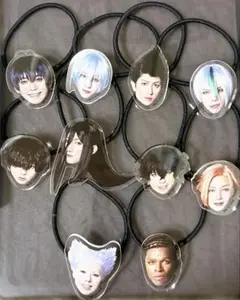 ブルステ　生首ヘアゴム　10点セット