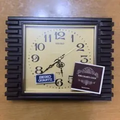 未使用　セイコー　クォーツ　壁掛け　レトロ