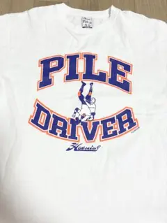 未使用　ハオミン×パイルドライバー　Tシャツ　ビッグプリント　XL