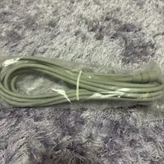 同軸ケーブル F型コネクタ グレー