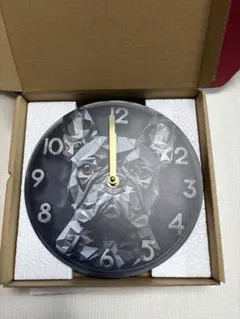 フレンチブルドッグ　静音壁掛け時計