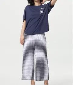 新品 UNIQLO ユニクロ ラウンジセット 半袖 ムーミン Mサイズ