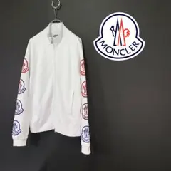 21SS MONCLER モンクレール アームロゴ スウェット ブルゾン