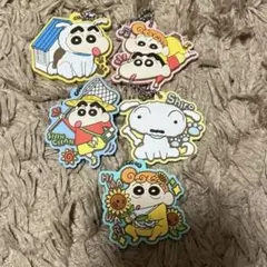 クレヨンしんちゃん ラバーストラップ 5個セット