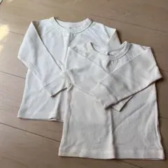 ELFINDOLL ワッフルロンT 95サイズ 2枚セット
