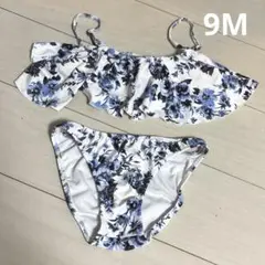 【匿名配送】美品　花柄セパレート水着　ビキニ