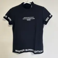 Master Bunny Edition レディースモックネックシャツ黒サイズ2