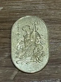 T 長栄作　銀製　純銀　刻印　大黒天　置物　純銀約19g Yahoo!オークション -「純銀製大黒天」の落札相場・落札価格