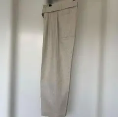 SEAALL シーオール　Double waist belt pants