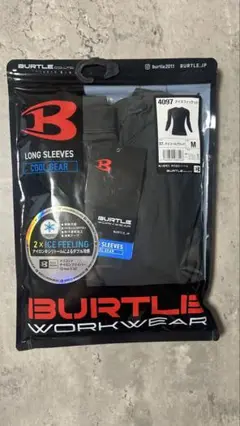 BURTLE workwear アイスフィッテッド　チャコールブラック