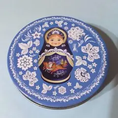 ロシアで購入　小物入れ　空き缶