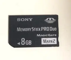SONY Memory Stick PRO Duo 8GB Mark 2
