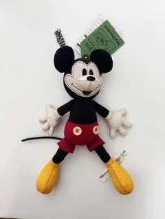 新品　東京ディズニーランド ミッキーマウス ぬいぐるみキーホルダー