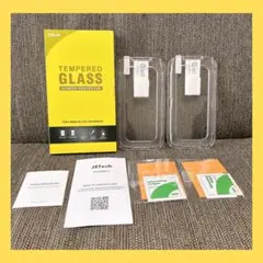 iPhone 16e iPhone14 6.1インチ用 ガラスフィルム2枚