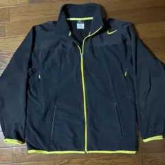 ナイキNike Therma-Fit ジャケット フリース M ブラック/イエロ