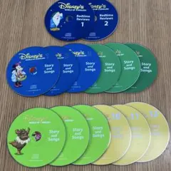 ストーリーアンドソングス　CD ワールドファミリー　ディズニーイングリッシュ