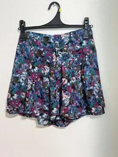 【LOWRYSFARM】ローリーズファーム 花柄 フレア キュロット
