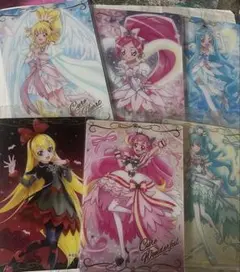 プリキュア ウエハース カードセット 6枚