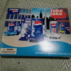 ペプシマン　看板 PEPSI Vintage Can Badge PinBack Button PEPSIMAN Japan