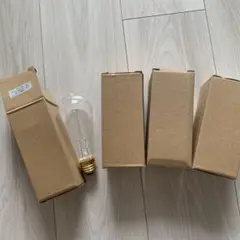 新品未使用　エジソンバルブ　E26 4個セット