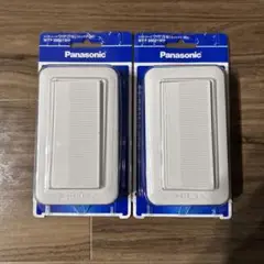 Panasonic　コスモワイド21 埋込スイッチC　WTP50021WP白2個