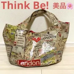美品(^^) シンクビー! ロンドンマップ バッグ