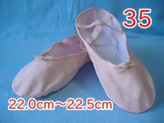 フラダンスシューズ★ピンク★サイズ３５（２２ｃｍ～２２．５ｃｍ）