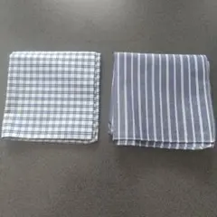 COMME CA ISM コムサイズム ハンカチ 2枚組