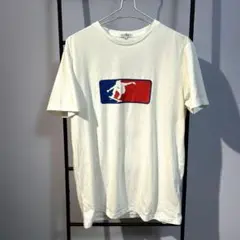ブラウニー BROWNY 半袖プリントTシャツ L ホワイト