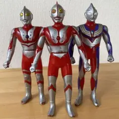 ウルトラマン ゾフィ ティガ ソフビ 3体セット