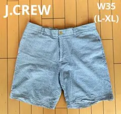 I.CREW シアサッカー　ストライプ　ショートパンツ　W35