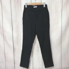 【アーヴェ.ヴェ】a.v.v 　スキニーパンツ　ブラック　ストレッチ　XSサイズ