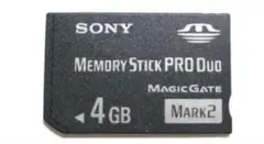 SONY ソニー PSP用メモリースティック 4GB 4ギガバイト