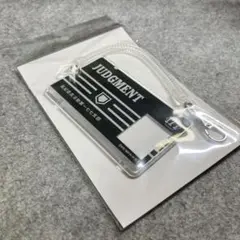 新品未開封　なりきりアクリルパスケース　ジャッジメント