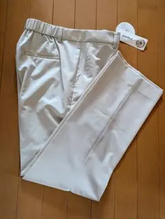 未使用タグ付purelast スラックス L 吸水速乾,ストレッチ,洗濯機OK