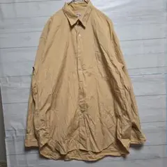COMME CA DU MODE ベージュ 長袖シャツ 綿100