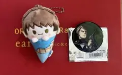 進撃の巨人 ジャン アイスたぴぬい 缶バッジ