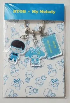 BTOB マイメロディ コラボ　ぬいぐるみ　キーホルダー　サンリオ サンリオ マイメロディぬいぐるみ キーホルダー京都 - メルカリ