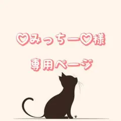 ♡みっちー♡様　専用ページ♡