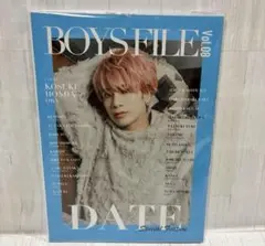 新品 BOYS FILE Vol.08 表紙:本田康祐 ボーイズファイル