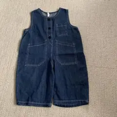 デニム オーバーオール　80 美品