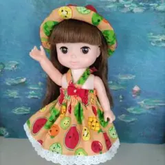 メルちゃんワンピース371