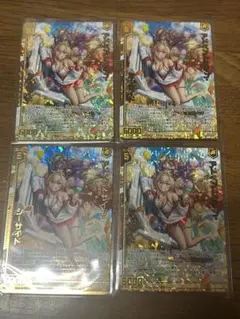 アイドル スプラッシュフェスタ/SR/ホロ/アドベントサイン・シーサイド　4枚