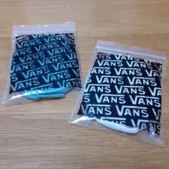 VANS シューレース 2色セット グリーン ホワイト