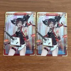 原神 辛炎 メタルカード2枚セット