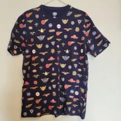 未使用　TWAロゴプリント ネイビーTシャツ Mサイズ