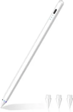 タッチペン スタイラスペン 1mm 磁気吸着 傾き感知 2018年以降