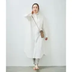 ルクールブラン　シャツワンピース