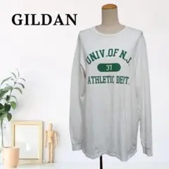 zB473【M】GILDAN ドロップショルダー オーバーサイズ カットソー